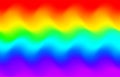 Rainbow wave background. Mermaid Unicorn galaxy pattern.