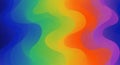 Rainbow Wavy Gradient Abstract Background Royalty Free Stock Photo