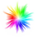 Rainbow Whirl Royalty Free Stock Photo