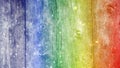 Rainbow wood glitter textured background. wallpaper. Royalty Free Stock Photo
