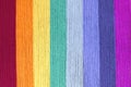 Rainbow wool background Royalty Free Stock Photo