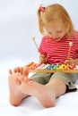 Rainbow xylophone Royalty Free Stock Photo