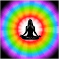 The rainbow yoga