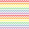 Rainbow zigzag stripe seamless pattern Royalty Free Stock Photo