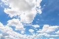 Raincloud with blue sky background