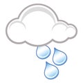 Raincloud symbol