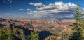 Rainclouds over Grand Canyon Royalty Free Stock Photo