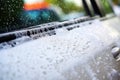 Raindrop window rain transportation road weather water automobile car auto