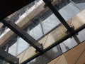 Raindrops on Glass Roof