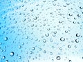 Raindrops on the window Royalty Free Stock Photo