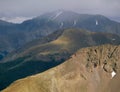 Rainfall along the Continental Divide, Sawatch Range, Colorado Royalty Free Stock Photo