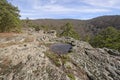 Rainfall Pond on a Rocky Outcrop