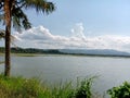 Rainfed lake in Pangandaran Indonesia Royalty Free Stock Photo