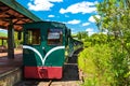 Rainforest Ecological Train at Iguazu Falls in Argentina Royalty Free Stock Photo