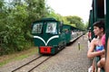 The Rainforest ecological train. Iguazu national park. Puerto Iguazu. Misiones. Argentina Royalty Free Stock Photo