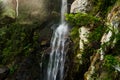 Rainforest waterfall; Yelapa Falls Royalty Free Stock Photo