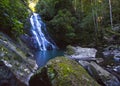 Rainforrest Waterfall Royalty Free Stock Photo