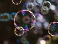 Raining Bubbles Royalty Free Stock Photo