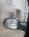 Rainny day in car Royalty Free Stock Photo