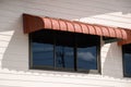 Rainproof awning Royalty Free Stock Photo