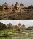 Before Rains and After Rain Royalty Free Stock Photo