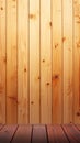 Raintree wooden wall background with empty hardwood table top Royalty Free Stock Photo