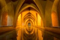 Rainwater Baths, Alcazar, Seville, Andalucia, Spain Royalty Free Stock Photo