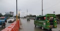 Rainy Christmas in Tagbilaran City, Bohol in Philippines