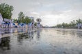 Rainy day in Arafat,Hajj, Pilgrims performing Hajj, Islam, Makkah, Saudi Arabia, August 2019