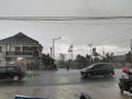 Rainy day in Bengkulu, Indonesia