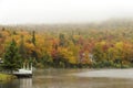 Rainy day at Lake Gloriette