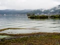 Rainy day on Lake Suwako - Nagano prefecture, Japan