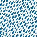 Rainy Day Pattern. Abstract background. Royalty Free Stock Photo