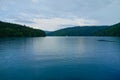 Rainy Day, Plitvice Lakes, Croatia Royalty Free Stock Photo