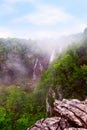 Rainy day in Plitvice national park