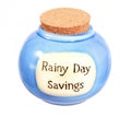 Rainy Day Savings Royalty Free Stock Photo