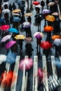 Rainy Day Strolls: A Colorful Study of Physics and Coherent Symm