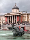 National Gallery, Trafalgar Square, London, UK