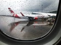 A Rainy Day at Vancouver Airport