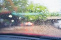 Rainy days,Rain drops on window,rainy weather,rain and bokeh