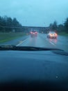 Rainy drive