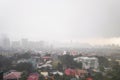 Rainy Mandaluyong Royalty Free Stock Photo