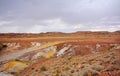 Rainy Painted Desert Royalty Free Stock Photo