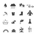 Rainy season icon