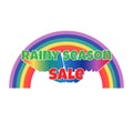 rainy season Sale Offer promotional