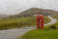 A Rainy View of the Isle of Skye Royalty Free Stock Photo