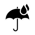 Rainy weather vector icon