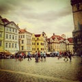 Rainyday in Prague Royalty Free Stock Photo