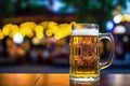 Raise a Glass to Oktoberfest: Freshly Brewed Beer Delight - Generative AI