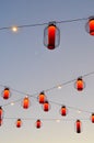 Raise the red lantern Royalty Free Stock Photo